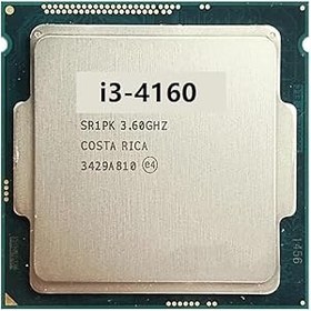 Resim LANCHY Intel Core i3-4160 Kullanılan CPU 2 Çekirdekli 4 İş Parçacıklı Masaüstü İşlemci 3,6 GHz 3M 54W LGA1150 