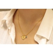 Resim 14 Ayar Altın N Harfli Halat Zincir Guler1003102 