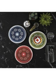 Resim Güral Bılbao 6 Parça 21 Cm Pasta Takımı - 58 Kahve 