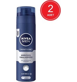 Resim Nivea Men Protect & Care Koruyucu Tıraş Köpüğü 2 x 200 ML 