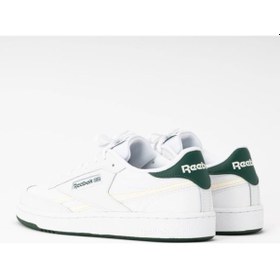 Resim Reebok Club C Revenge 100211104 Sneaker Ayakkabı Beyaz Yeşil 36-40 Beyaz - Yeşil | Unisex 