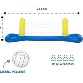 Resim MWX Teknoloji - Şişirilebilir Voleybol Ağı, 244 x 64 cm 