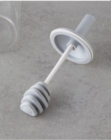 Resim English Home Shelby Borosilikat Bal Kavanoz 400 Ml Gri Gri 