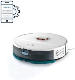 Resim Philips XU2000/27 Robot Süpürge, 6000 Pa Emme Gücü, 120 Dakika Çalışma, HEPA Filtre, Haritalama, Otomatik Şarj 