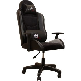 Resim Woldex Vivo Oyuncu Koltuğu Kumaş Siyah-Gri 