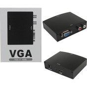 Resim VGA To Hdmı Dönüştürücü Adaptörlü 