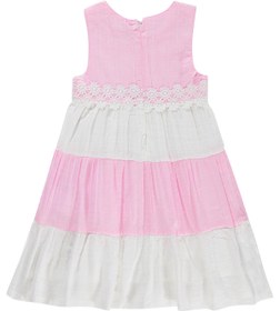 Resim Civil Girls Çiçek Dantelli 6-9 Yaş Elbise - Pembe - Pembe-Beyaz / 7-8 Yaş 