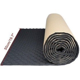 Resim Dancemonkey 50x50x2cm Araba Kauçuk Plastik Kendinden Yapışkanlı Dalga Crest Darbeye Dayanıklı Ses Emici Yastık 