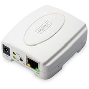 Resim Digitus 1x USB 1 Port Fast Ethernet Print Server 1 x USB 2.0 port, 1 x RJ45 USB Print Server 1-Port 1x RJ45 Çevirici 