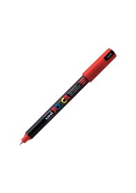 Resim Uni Posca Marker Pc-1Mr 07 Mm Red 