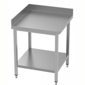 Resim Professional Sırtlı Köşe Tipi Çalışma Tezgahı, Taban Raflı, Plus LSGTGAE 