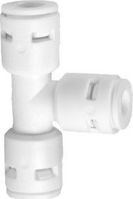 Resim Su Arıtma Cihazı Tatlandırıcı Filtre İçin Yan Diş T Dirsek Quick 