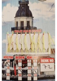 Resim Çapari İstavrit Kolay Açılır 10 İğne Renk 72 