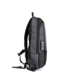 Resim Su Geçirmez Astarlı Sırt Çantasıyla Laptopunuzu Koruyun: 15.6 İnç Laptop Bölmeli, Usb Kablolu Gri-1207 Gri 