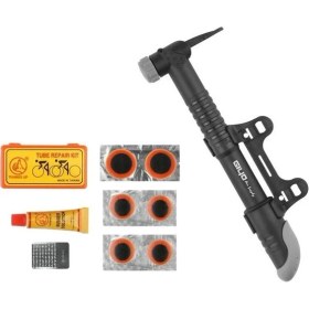 Resim Giyo GP-04K Bisiklet Pompa + Yama Seti 