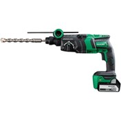 Resim HİKOKİ Hikoki DH18DPC-5.0 18V/5.0Ah 26mm 3.2j SDS Plus Kömürsüz Şarjlı Kırıcı Delici Matkap 
