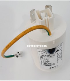 Resim Beko Uyumlu Kondansatör Çamaşır Makinesi Parazit Filtresi 16 Amper 250 Vac 0,47 
