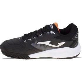 Resim Joma T.master Erkek Siyah Turuncu Tenis Ayakkabısı T.master 1000 2301 