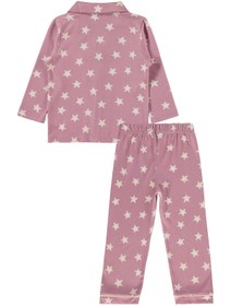 Resim Civil Girls Yıldızlı 2-5 Yaş Pijama Takımı - Pembe - Gül Kurusu / 2-3 Yaş 