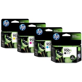 Resim HP U&r 950/951xl Orjinal 4 Renk Kartuş 
