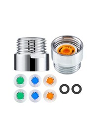 Resim Parça Duş Akış Azaltıcı Sınırlayıcı Set, Su Kısıtlayıcı 