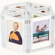 Resim 1/3/7 Manyetik Fotoğraf Çerçevesi, 3 İnç Buzdolabı Mıknatıs Albüm Çerçeve, Polaroid Mini Fotoğraf Sergileme - Fujifilm Instax Film Uyumlu, Aile Odası, Oturma Odası ve Ofis Dekoratif Resim Kartları İçin İdeal 