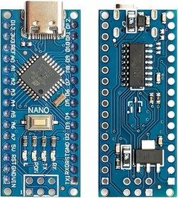 Resim Arduino Nano Ch340 Chip Klon - Type C Lehimlenmiş 