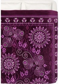 Resim Sarar Battaniye Sarar Çift Kişilik Battaniye Point Mürdüm Mor 