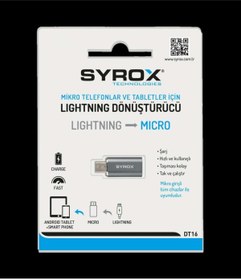 Resim Dt16 Micro Usb-lightning Dönüştürücü 