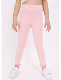 Resim Toontoy Kids Toontoy Kız Çocuk Tayt Pembe Melanj 