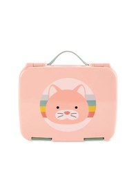 Resim Skip Hop Zoo Bento Beslenme Kutusu Kedi Pembe 