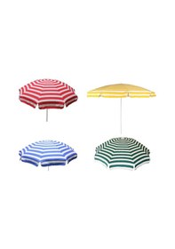 Resim Bilgehanelektronik 2 Mt Kalın Gabardin Kumaş Eğilebilir Plaj Şemsiyesi Bidon Hariç 