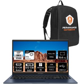 Resim ASUS Vivobook 15 X1504za İ5 1235u 12gb Ram 512gb Ssd 15.6'' Fhd W11pro Nj566 & Per4 Çanta 