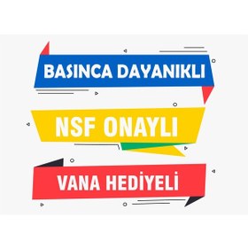Resim Sulook Su Arıtma Cihazı Deposu - Vana Dahil Metal./plastik Tank 