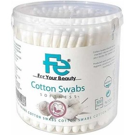 Resim Fe Cotton Swabs Kulak Temizleme Pamuğu 300'lü 