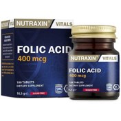 Resim Nutraxin Folic Acid 400 mcg 100 Tablet 