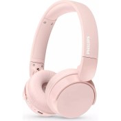 Resim Philips TAH4209PK Kablosuz Kulak Üstü Kulaklık Dinamik Bas, Bluetooth, Net Arama Sesi, 55 Saat Kullanım Pembe 