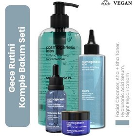 Resim Cosmogenesis Labs Yoğun Nemlendirici ve Onarıcı Gece Bakım Set i 