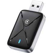 Resim Padalink Carplay Kablosuz Dönüştürücü Aıbox Kutusu - 5.8Ghz Wifi & Bluetooth 5.3 İle Hızlı Bağlantı Siyah 