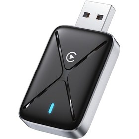 Resim Padalink Carplay Kablosuz Dönüştürücü Aıbox Kutusu - 5.8Ghz Wifi & Bluetooth 5.3 İle Hızlı Bağlantı Siyah 