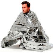 Resim Miaj Kurtarma Termal Battaniye 160 210cm 2'li Paket 204790324 Gri 