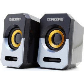Resim Concord C8001 1+1 3.5 Mm 2 X 3w Pc Hoparlör 