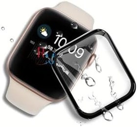 Resim Apple Watch Se 4 5 Seri 40 mm ile Uyumlu Esnek Nano Ekran Koruyucu Şeffaf 