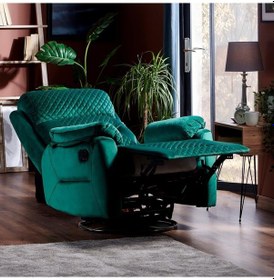 Resim Niron Yatak Niron Emerald Tv Baba Koltuğu Sallanan Dönen ve Yatan Koltuk 