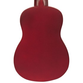 Resim Vintage Laka Rainbow Soprano Ukulele - Natural 