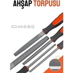 Resim Nemere Ahşap Törpüsü 5 Model Ahşap Törpü Seti 