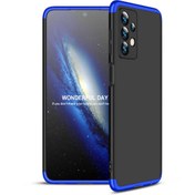 Resim Coverzone Galaxy A13 4g Ile Uyumlu Kılıf Soft Hard Koruma Ays Siyah-mavi 