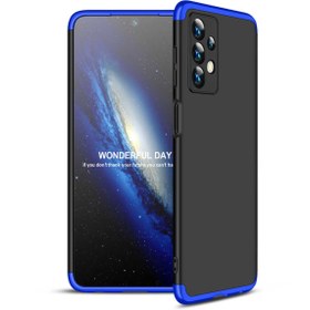 Resim Coverzone Galaxy A13 4g Ile Uyumlu Kılıf Soft Hard Koruma Ays Siyah-mavi 