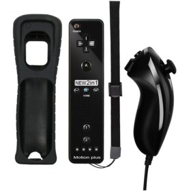 Resim STARX Wii 2 In 1 Remote Nunchuk Controller Motion Plus 