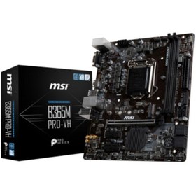 Resim MSI B365m Pro-vh Ddr4 M.2 Hdmı D-sub Usb3,1 Lga1151 8-9. Nesil 